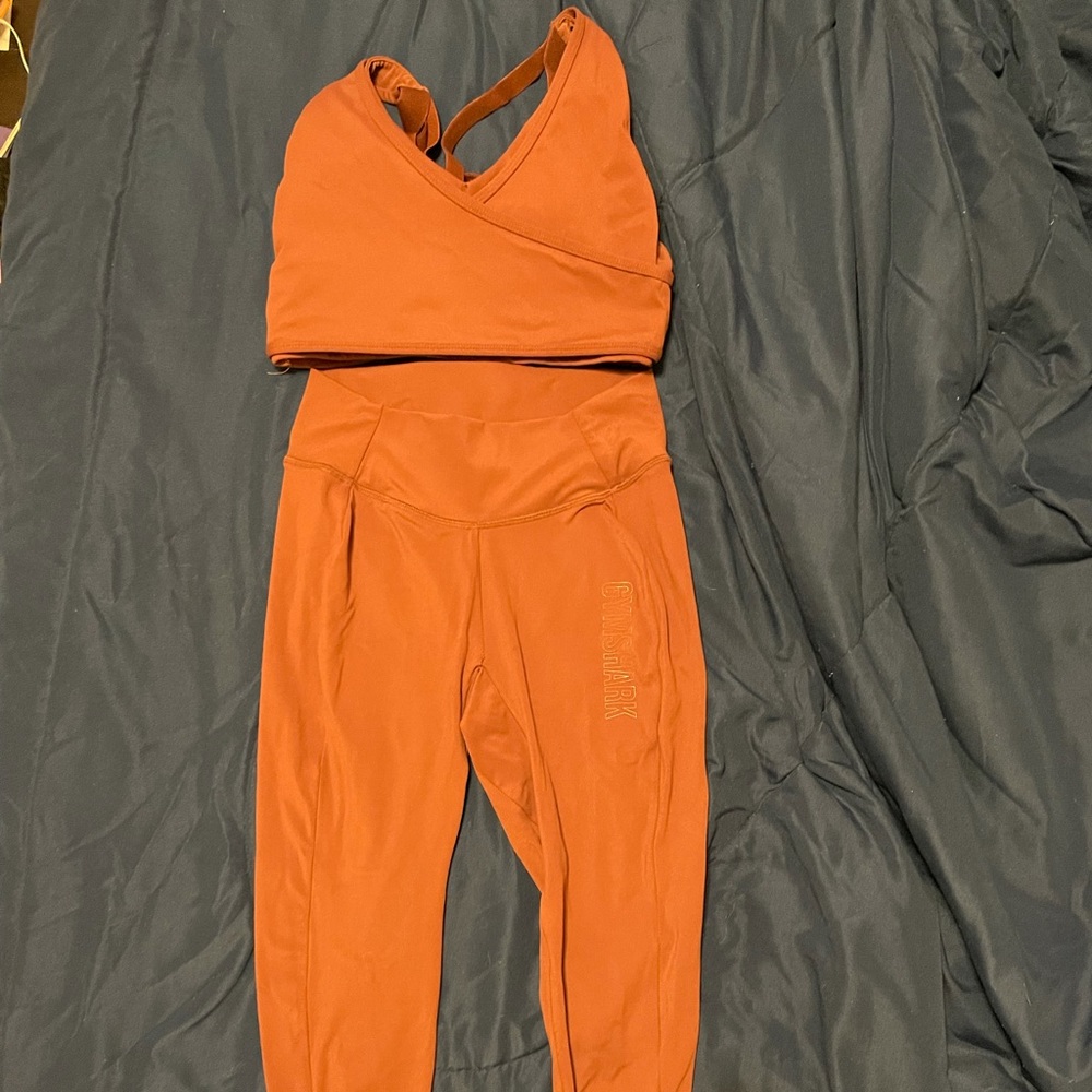 Gymshark Capri and sports bra set
